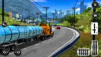 camion d'huile transport simulation Jeu Screen Shot 4