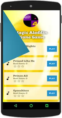 Magic Aladdin Piano Game Screen Shot 1