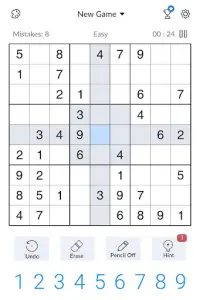 Sudoku - Classic Sudoku Puzzle Screen Shot 9