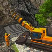 Railroad Tunnel Construction Sim: Juegos de tren