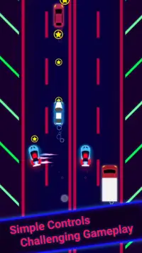 Twin Car Race - Free offline car game Screen Shot 1