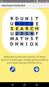 Word Search Puzzle 2016 Screen Shot 0