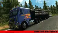 Europa Real Trucks Simulator 20 : Truck Drivers Screen Shot 1