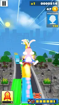 Rabbit Run: Bunny Rabbit Running Games Screen Shot 5