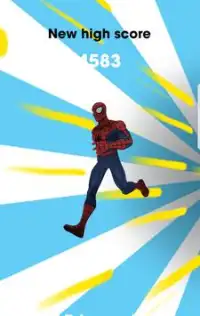 Subway Spider Run: Super Avengers Screen Shot 1