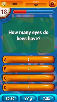 Science Fun Quiz Game Screen Shot 2