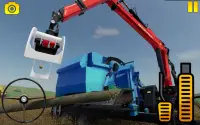 Simulator pertanian traktor Screen Shot 2