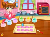 Buat & Hiasi Macarons - Game Memasak Gadis Screen Shot 5