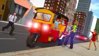 Tuk Tuk Rickshaw Simulator: Modern Tuk Tuk Games Screen Shot 0