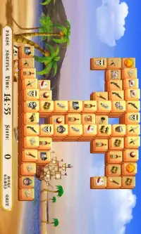 Caribbean Mahjong Free Screen Shot 2