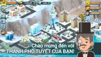 Snow Town - Ice Village City Screen Shot 1