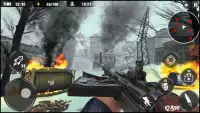 WW2 के गनर खेल 2020: बंदूक सेना युद्ध के खेल Screen Shot 3