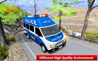 Police Van Driving - New Police Bus Simulator Game Screen Shot 0