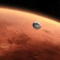 Landing Mars Game Screen Shot 0