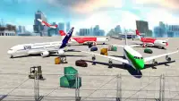 simulador de vôo real: avião voando 2018 Screen Shot 0