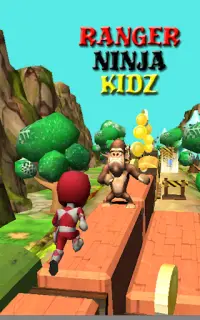 Rangers Ninja Kidz Dash - Jungle Run Escape Screen Shot 6