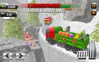 Christmas Tree Transporter Truck: Driving Games Screen Shot 2