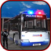 polícia bus cops transportador