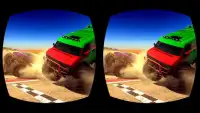 VR monster truck de carreras de 3D Screen Shot 3