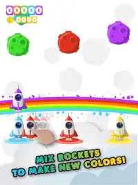 Rainbow Rocket - Color Match Mayhem Screen Shot 6