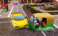auto riksja simulator riksja het rijden spelletjes Screen Shot 3