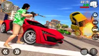 Miami Crime Simulator - New Gangster Fighting Game Screen Shot 1