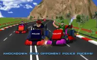 Kids Police Car Racing Screen Shot 5