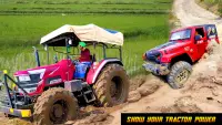 Heavy Tractor Pulling & Farming Drive Simulator Screen Shot 6