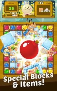 캔디 팝 크러쉬 - Match 3 Puzzle Game Screen Shot 6