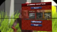 Zombie Sniper Shooter Screen Shot 0