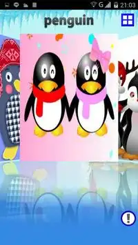 2016 Christmas Penguins Puzzle Screen Shot 0