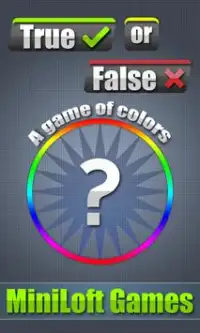 True or False Color Wheel Screen Shot 0