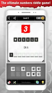 Think Numbers – Brain teaser word riddles Screen Shot 5