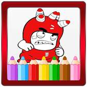 Coloring Pages for Oddbods & Cartoons