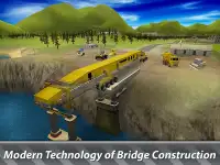 Bridge Build Simulator - do a bridge construction! Screen Shot 5