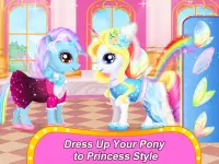 Rainbow Pony Makeover Screen Shot 3