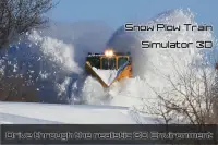 Snow Plowing Train Simulator 3D Screen Shot 1