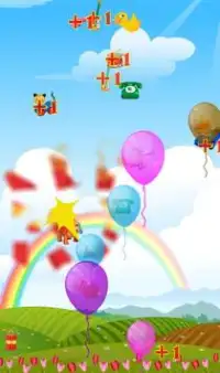 Baby Games: Tap Pop Balloon Screen Shot 0