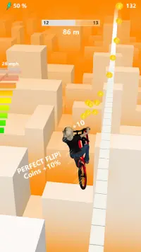 Bicycle BMX Flip Bike Game Screen Shot 1