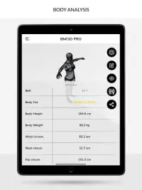 BMI 3D - Body Mass Index and body fat in 3D Screen Shot 5