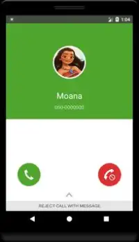 Call from Moana (Fake Call) Screen Shot 3