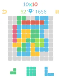 10x10 Puzzle Game - Free Screen Shot 1