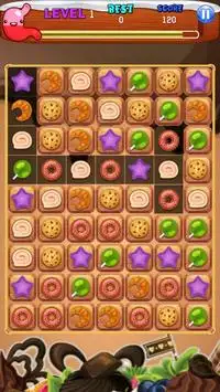 Cookie Match Free Game Screen Shot 3