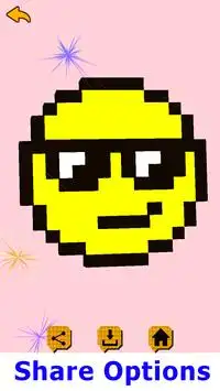 Pixel Emoji 3D - Color by Number Screen Shot 3