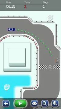 Turn Limit - Top 2D Racing Puzzle Screen Shot 5