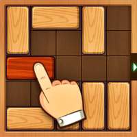 Unblock Wood Puzzle - Slide Red Block Free Games