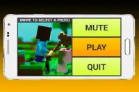 Slide Puzzle Lego Minecraft Screen Shot 1