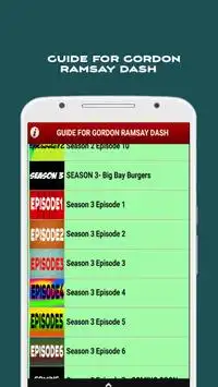 GUIDE FOR GORDON RAMSAY DASH! Screen Shot 2