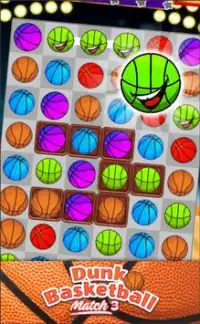 Dunk Match 3 Basketball Screen Shot 2