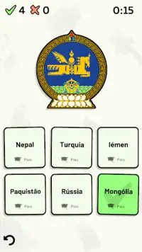 Países da Ásia - Quiz: Mapas, Capitais, Bandeiras Screen Shot 5